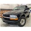 Image 1 : 2005 CHEVY BLAZER, BLACK, 195623 KMS, 4X4. - B107950