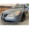 Image 1 : 2008 PONTIAC G6, BLUE, 157701 KMS, FRONT WHEEL DRIVE. - D104863
