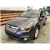 Image 3 : 2013 SUBARU OUTBACK, GREY, 172809 KMS, ALL WHEEL DRIVE. - D231831
