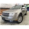 Image 1 : 2008 LINCOLN MKX, SILVER, 250061 KMS, ALL WHEEL DRIVE. NO RESERVE - DJ08807