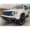 Image 1 : 2017 JEEP RENEGADE TRAILHAWK, WHITE, 205845 KMS, ALL WHEEL DRIVE. "BANK REPO" - JF95826