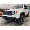 Image 2 : 2017 JEEP RENEGADE TRAILHAWK, WHITE, 205845 KMS, ALL WHEEL DRIVE. "BANK REPO" - JF95826