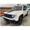 Image 3 : 2017 JEEP RENEGADE TRAILHAWK, WHITE, 205845 KMS, ALL WHEEL DRIVE. "BANK REPO" - JF95826