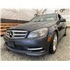 Image 2 : 2011 MERCEDES C300, GREY, 278110 KMS, ALL WHEEL DRIVE. - D506157