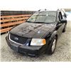 Image 3 : 2006 FORD FREESTYLE, BLACK, TMU KMS, ALL WHEEL DRIVE. - BA43837