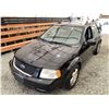 Image 4 : 2006 FORD FREESTYLE, BLACK, TMU KMS, ALL WHEEL DRIVE. - BA43837