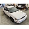 Image 10 : 1995 TOYOTA COROLLA, WHITE, 169489 KMS, FRONT WHEEL DRIVE. - D087777