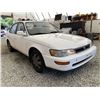 Image 8 : 1995 TOYOTA COROLLA, WHITE, 169489 KMS, FRONT WHEEL DRIVE. - D087777