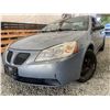 Image 1 : 2008 PONTIAC G6, BLUE, 157701 KMS, FRONT WHEEL DRIVE. - D104863