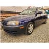 Image 2 : 2006 HYUNDAI ELANTRA BASE, BLUE, 235164 KMS, "NO RESERVE" FRONT WHEEL DRIVE. - D203064