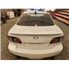 Image 19 : 2006 MAZDA 6, WHITE, 105448 TMU MILES , FRONT WHEEL DRIVE. - D104293