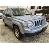 Image 8 : 2013 JEEP PATRIOT, BLUE, 177406 KMS, FRONT WHEEL DRIVE. - B244338
