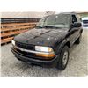 Image 3 : 2005 CHEVY BLAZER, BLACK, 195623 KMS, 4X4. - B107950
