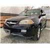 Image 2 : 2006 ACCURA MDX, BLACK, 290246 KMS, ALL WHEEL DRIVE. - D001295