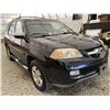 Image 8 : 2006 ACCURA MDX, BLACK, 290246 KMS, ALL WHEEL DRIVE. - D001295