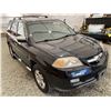 Image 9 : 2006 ACCURA MDX, BLACK, 290246 KMS, ALL WHEEL DRIVE. - D001295