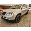 Image 2 : 2012 GMC ACADIA, SILVER, 188740 KMS, ALL WHEEL DRIVE. - D402589