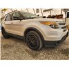 Image 8 : 2014 FORD EXPLORER XLT, WHITE, 237739 KMS, FRONT WHEEL DRIVE. - DA76817