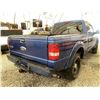 Image 14 : 2007 FORD RANGER, BLUE, 259910 KMS, REAR WHEEL DRIVE. - DA57596