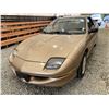 Image 3 : 1999 PONTIAC SUNFIRE, GOLD, 160757 KMS, FRONT WHEEL DRIVE. NO RESERVE. - P520130