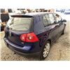 Image 15 : 2008 VW RABBIT, BLUE, 265748 KMS, FRONT WHEEL DRIVE. - B298755