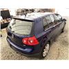 Image 16 : 2008 VW RABBIT, BLUE, 265748 KMS, FRONT WHEEL DRIVE. - B298755