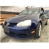 Image 2 : 2008 VW RABBIT, BLUE, 265748 KMS, FRONT WHEEL DRIVE. - B298755