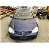Image 7 : 2008 VW RABBIT, BLUE, 265748 KMS, FRONT WHEEL DRIVE. - B298755
