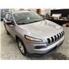 Image 9 : 2015 JEEP CHEROKEE, SILVER, 172185 KMS, 4X4. - D698572