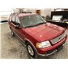 Image 10 : 2003 FORD EXPLORER, RED, 173474 KMS, FOUR WHEEL DRIVE. - DA07980