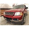 Image 2 : 2003 FORD EXPLORER, RED, 173474 KMS, FOUR WHEEL DRIVE. - DA07980