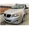 Image 2 : 2009 PONTIAC WAVE, SILVER, 185018 KMS, FRONT WHEEL DRIVE. NO RESERVE. - P133282