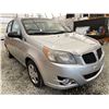 Image 8 : 2009 PONTIAC WAVE, SILVER, 185018 KMS, FRONT WHEEL DRIVE. NO RESERVE. - P133282