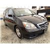 Image 8 : 2006 HONDA ODYSSEY EXL, BLACK, 340918 KMS, FRONT WHEEL DRIVE. - D504250