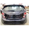 Image 17 : 2015 CHEVROLET SONIC, BLACK, 150735 KMS, FRONT WHEEL DRIVE. - J200130