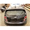 Image 19 : 2015 CHEVROLET SONIC, BLACK, 150735 KMS, FRONT WHEEL DRIVE. - J200130