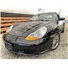 Image 1 : 1999 PORSCHE BOXSTER, BLACK, 78164 KMS, REAR WHEEL DRIVE. - D629799