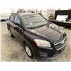 Image 10 : 2015 CHEVY TRAX, BLACK, 267694 KMS, ALL WHEEL DRIVE. - D125719