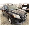 Image 9 : 2015 CHEVY TRAX, BLACK, 267694 KMS, ALL WHEEL DRIVE. - D125719
