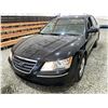 Image 3 : 2010 HYUNDAI SONATA, BLACK, 251091 KMS, FRONT WHEEL DRIVE. - D615511