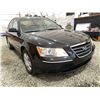 Image 8 : 2010 HYUNDAI SONATA, BLACK, 251091 KMS, FRONT WHEEL DRIVE. - D615511
