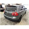 Image 15 : 2007 VW RABBIT, GREY, 259380 KMS, FRONT WHEEL DRIVE. - J012555