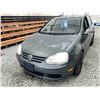 Image 3 : 2007 VW RABBIT, GREY, 259380 KMS, FRONT WHEEL DRIVE. - J012555