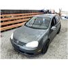 Image 4 : 2007 VW RABBIT, GREY, 259380 KMS, FRONT WHEEL DRIVE. - J012555