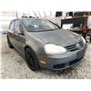 Image 8 : 2007 VW RABBIT, GREY, 259380 KMS, FRONT WHEEL DRIVE. - J012555