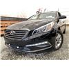 Image 1 : 2016 HYUNDAI SONATA, BLACK, 187601 KMS, FRONT WHEEL DRIVE. - J265142