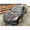 Image 3 : 2016 HYUNDAI SONATA, BLACK, 187601 KMS, FRONT WHEEL DRIVE. - J265142
