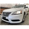 Image 2 : 2015 NISSAN SENTRA, WHITE, 173595 KMS, FRONT WHEEL DRIVE. - D629906