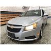 Image 2 : 2013 CHEVROLET CRUZE, GREY, 125329 KMS, FRONT WHEEL DRIVE. - D217202