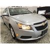 Image 8 : 2013 CHEVROLET CRUZE, GREY, 125329 KMS, FRONT WHEEL DRIVE. - D217202